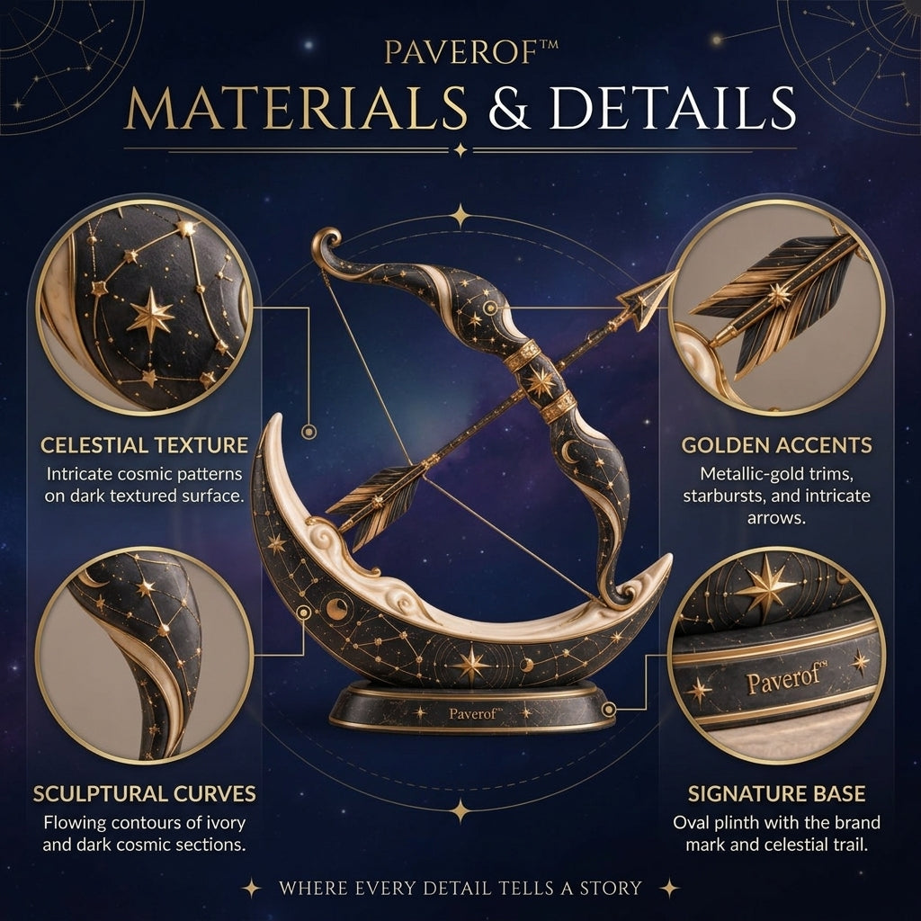 Paverof™ Sagittarius archer — visual details