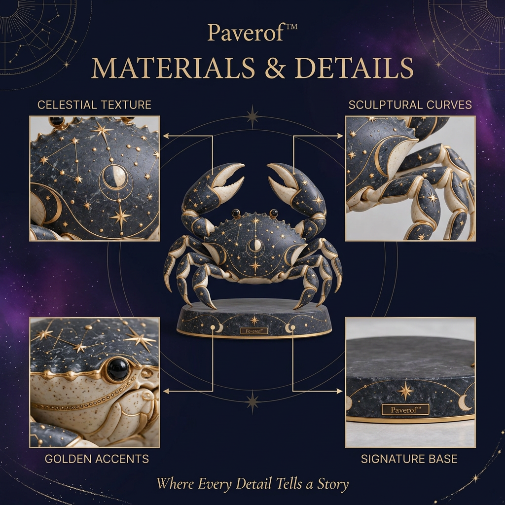 Paverof™ Cancer crab — visual details