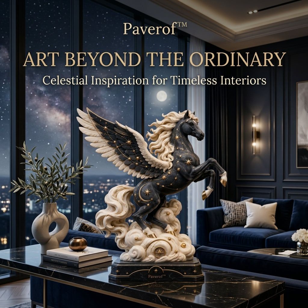 Paverof™ Pegasus winged horse — styled interior