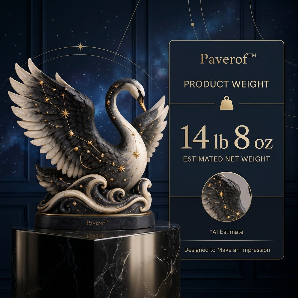 Paverof™ Cygnus swan — estimated weight