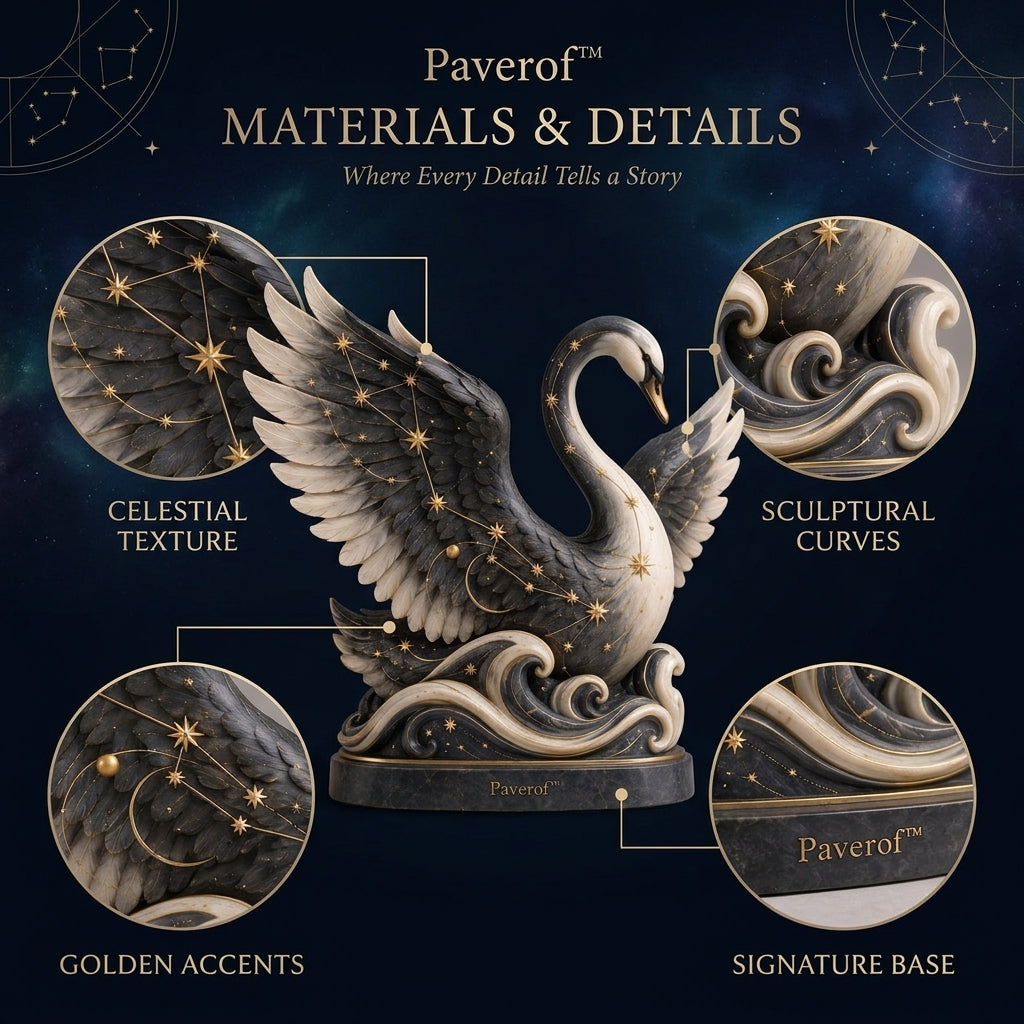 Paverof™ Cygnus swan — visual details